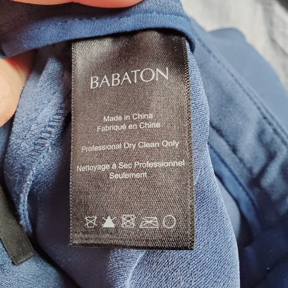 Aritzia Babaton Lazarus Culottes Pants (Navy blue) Size 0 - Picture 4 of 8